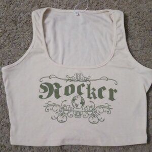 "Rocker" Cropped Tank